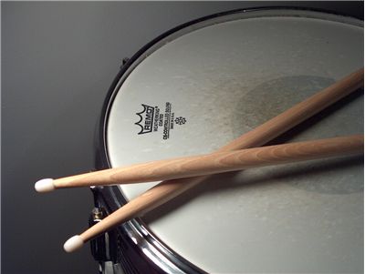 Snare Drum and Sticks